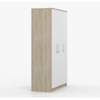 Šatní skříň SCOUT 120 - dub sonoma/bílá (více variant)
