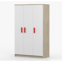 Šatní skříň SCOUT 120 - dub sonoma/bílá (více variant)