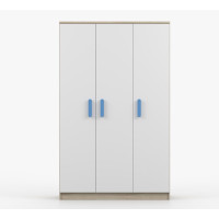 Šatní skříň SCOUT 120 - dub sonoma/bílá (více variant)