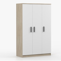 Šatní skříň SCOUT 120 - dub sonoma/bílá (více variant)
