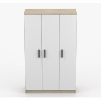 Šatní skříň SCOUT 120 - dub sonoma/bílá (více variant)