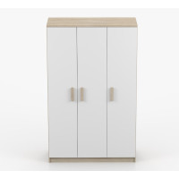 Šatní skříň SCOUT 120 - dub sonoma/bílá (více variant)