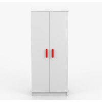 Šatní skříň SCOUT 80 - bílá (více variant)