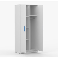 Šatní skříň SCOUT 80 - bílá (více variant)