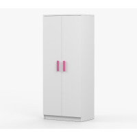 Šatní skříň SCOUT 80 - bílá (více variant)