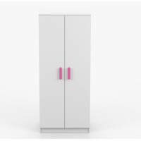 Šatní skříň SCOUT 80 - bílá (více variant)