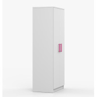 Šatní skříň SCOUT 80 - bílá (více variant)