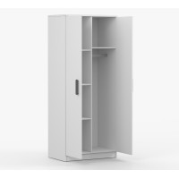 Šatní skříň SCOUT 80 - bílá (více variant)