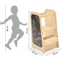 BusyKids Rostoucí učící věž Play 5v1 75 cm