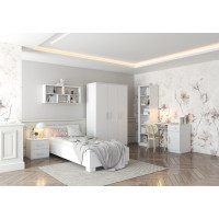 Postel SCOUT 200x90 cm - bílá