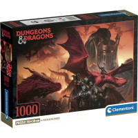 CLEMENTONI Puzzle Dungeons&Dragons 1000 dílků