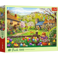 TREFL Puzzle Hledání velikonočních vajíček 1000 dílků
