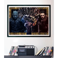 CLEMENTONI Puzzle Hra o trůny: Fantasy koláž 1000 dílků