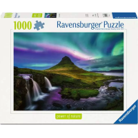 RAVENSBURGER Puzzle Kouzelná noc na Islandu 1000 dílků