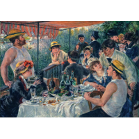 CLEMENTONI Puzzle Museum Collection: Snídaně veslařů 1000 dílků