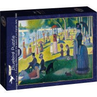 BLUEBIRD Puzzle Nedělní odpoledne na ostrově La Grande Jatte 1000 dílků