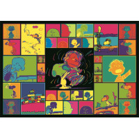 CLEMENTONI Puzzle Peanuts: Barevná koláž 1000 dílků