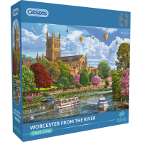 GIBSONS Puzzle Pohled na Worcester 1000 dílků