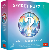 TREFL Puzzle Premium Plus Secret Puzzle: Aurora 1000 dílků