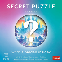 TREFL Puzzle Premium Plus Secret Puzzle: Aurora 1000 dílků