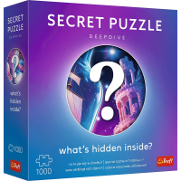 TREFL Puzzle Premium Plus Secret Puzzle: Hluboký ponor 1000 dílků