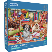 GIBSONS Puzzle Psí historky 1000 dílků