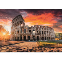 CLEMENTONI Puzzle Řím - Koloseum při západu slunce 1000 dílků