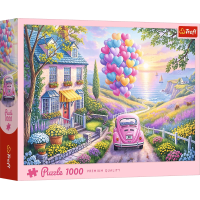 TREFL Puzzle Romantická jízda 1000 dílků