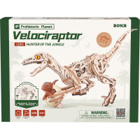 ROBOTIME Rokr 3D dřevěné puzzle Velociraptor 191 dílků