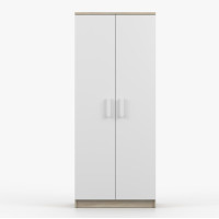 Šatní skříň SCOUT 80 - dub sonoma/bílá (více variant)