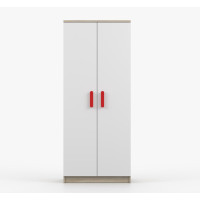 Šatní skříň SCOUT 80 - dub sonoma/bílá (více variant)