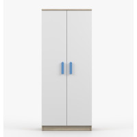 Šatní skříň SCOUT 80 - dub sonoma/bílá (více variant)