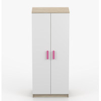 Šatní skříň SCOUT 80 - dub sonoma/bílá (více variant)