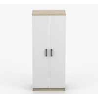 Šatní skříň SCOUT 80 - dub sonoma/bílá (více variant)