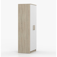 Šatní skříň SCOUT 80 - dub sonoma/bílá (více variant)
