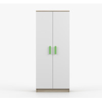 Šatní skříň SCOUT 80 - dub sonoma/bílá (více variant)