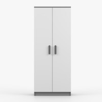 Šatní skříň SCOUT 80 - šedá/bílá (více variant)