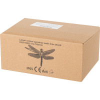 Solární zahradní osvětlení VÁŽKA - 6,5 m 30LED - teplá bílá