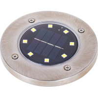 Solární zahradní světla 8 LED - 4 ks - teplá bílá