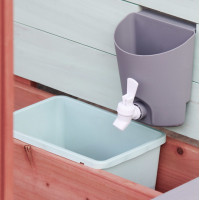 Dřevěné pískoviště LULILO Sablo s otočnou střechou