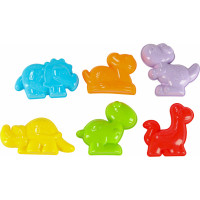 Sada formiček na písek Loď se stříkací pistolí - 12 kusů