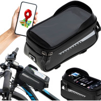 Vodotěsná brašna na kolo - držák na telefon