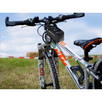 Vodotěsná brašna na kolo - držák na telefon