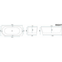 (KOPIE) Rohová akrylová vana SYDNEY 150cm