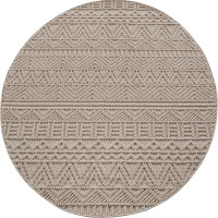 Kusový koberec Helix 2202 beige kruh