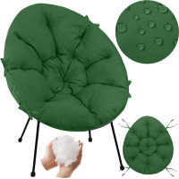 Voděodolný polštář do zahradního křesla ACAPULCO 90x105 cm - zelený