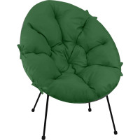 Voděodolný polštář do zahradního křesla ACAPULCO 90x105 cm - zelený