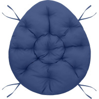 Voděodolný polštář do zahradního křesla ACAPULCO 90x105 cm - navy modrý