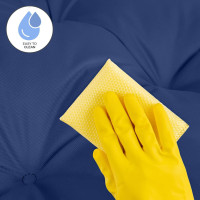 Voděodolný polštář do zahradního křesla ACAPULCO 90x105 cm - navy modrý