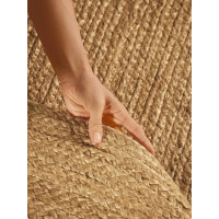 Kusový koberec Jute Braided 106005 Gold ovál